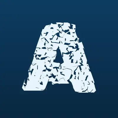 Амелька Карамелька, сеть магазинов кондитерских изделий, лого-визитка