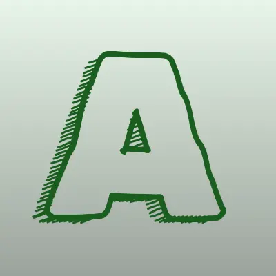 Амелька Карамелька, сеть магазинов кондитерских изделий, лого-визитка