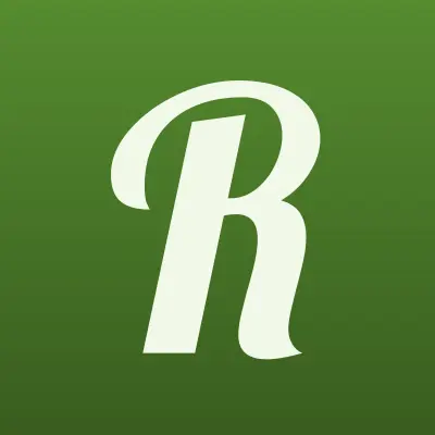 Real Touch flowers, студия интерьерной флористики, лого-визитка