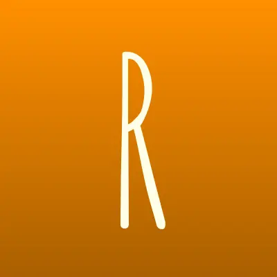 Rentcar, служба автопроката, лого-визитка