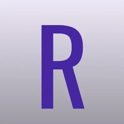 RozaRio, салон цветов, лого-визитка