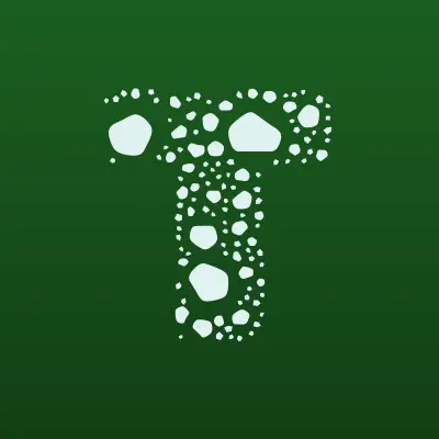 Тепличное, торговая сеть, лого-визитка