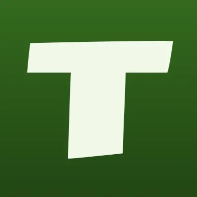 Тропикана, сеть студий загара, лого-визитка